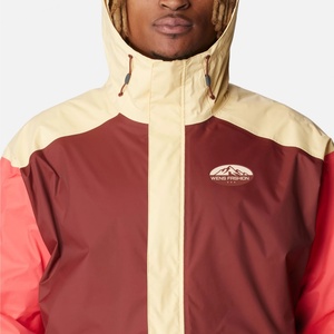 Custom Print Logo Outdoor <b>Lightweight</b> Waterproof Softshell Anorak Packable Zip up Safari Windproof Rain Windbreaker <b>Jackets</b> - Product Image 4