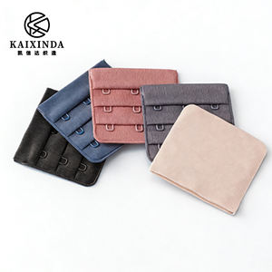 Accessoires de vêtements pour femmes en gros personnalisables : Bande de fermeture à 3 crochets pour soutien-gorge, 4 rangées 3 crochets, boucle de soutien-gorge réglable - Product Image 6