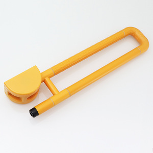 Barre d'appui pour toilettes en acier inoxydable antidérapante, fixation murale pour la sécurité des personnes âgées - Product Image 3