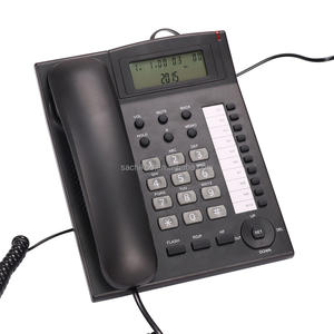 <span class=keywords><strong>Téléphone</strong></span> <span class=keywords><strong>fixe</strong></span> filaire Sachikoo pour bureau et hôtel avec identification de l'appelant, <span class=keywords><strong>fonction</strong></span> <span class=keywords><strong>mains</strong></span> <span class=keywords><strong>libres</strong></span>, en plastique ABS résistant à l'humidité, garantie 3 ans - Product Image 3