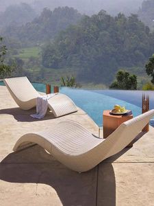 Popolare PE Rattan giardino per il tempo libero impermeabile piscina Recliner all'aperto piscina mobili <span class=keywords><strong>spiaggia</strong></span> Hotel <span class=keywords><strong>lettino</strong></span> <span class=keywords><strong>prendisole</strong></span> - Product Image 2