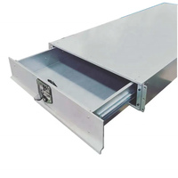 Tiroir à roulettes étanche pour coffre de camionnette double cabine