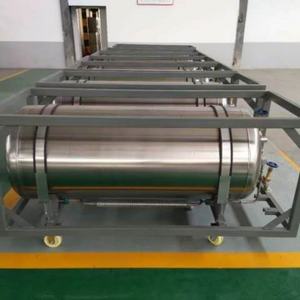 ถังแช่แข็งด้วยความดันภายนอกถัง410L DPL LN2 LO2ถังออกซิเจนเหลว LCO2 LNG - Product Image 2