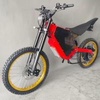 Nouveau VTT électrique à assistance au pédalage HCBK SS30 Bomber avec moteurs brossés de 22000 W, phares LED, freins hydrauliques, 130-150 cm de course tout-terrain