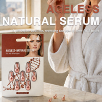 Capsules de sérum facial anti-rides 0,34 ml – Réparation nocturne raffermissante pour une dose unique – Gélatine hydrosoluble sûre