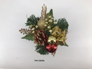 圣诞装饰艺术供应商闪粉星装饰选择定制派对花卉锥的圣诞装饰品供应商 - Product Image 4