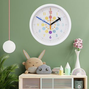 Hicat trẻ em nói với thời gian thực hành học tập đồng hồ 12 inch Kích thước giảng dạy cầm tay analog Đồng hồ cho các trường học - Product Image 4