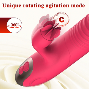 Libo Sex Toy pour femmes nouveauté Gag jouet gros gode vibrateur pour femmes Silicone femme g-spot Clitoris Vaginal Massage électrique - Product Image 5