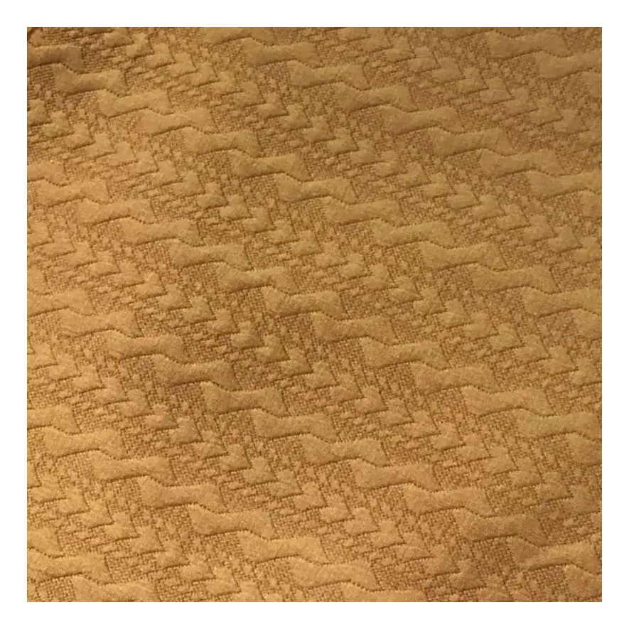 123-2 # bitmiş stok polyester spandex örme sandviç jakarlı kumaş