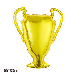 Nuevos Globos de Aluminio con Forma de Trofeo Dorado y Plateado, Temática Deportiva, Decoración para Fiestas de Navidad y Halloween, para Niños - Product Image 3