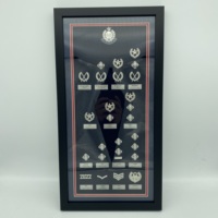 Cadres muraux de galerie en bois pour décor de Funia à la main Option de logo personnalisé Cadre photo de style simple pour Art mural en plastique