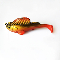 Lutac OEM Jumping Fish/75MM/14G/Hameçon Mustad, Œil de poisson simulé 3D, Queue épaissie, Revêtement cutané réaliste, Peinture de mise en couleur améliorée
