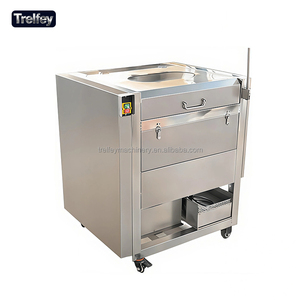 Machine à éplucher industrielle 380V à brosses, laveuse de pommes de terre haute performance pour gingembre, pieds de porc, racine de lotus - Product Image 2