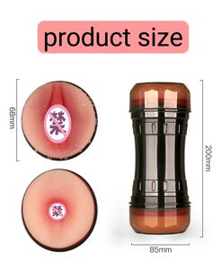 Mainan Seks Masturbasi Pria 2 in <span class=keywords><strong>1</strong></span> Laris Manis, Masturbator Pria Besar Berbahan Plastik - Product Image 2