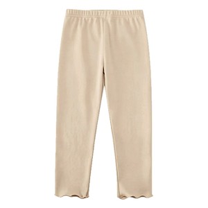 Nuovi <span class=keywords><strong>Leggings</strong></span> per Bambine Stile Coreano Primavera/Autunno, Pantaloni Aderenti Elasticizzati con Bordo Arricciato per Bambine - Product Image 5