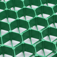 Couche de drainage géocomposite alvéolé en PEHD pour fondations, allées et tapis de pavage imperméables