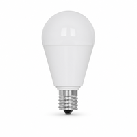 Ampoule LED A15 Culot E12 E14 E17 5W 6W 7.7W 440-820LM 2700K-6500K IRC 90 Dimmable en Aluminium et PC pour Ventilateur de Plafond et Applique Murale