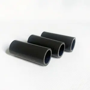 High Automotive Performance Direct Temperature Turbocharger Flexible Silicone Rubber Hose Black