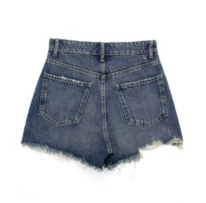 ZEVITY ZA Pantalones <span class=keywords><strong>Cortos</strong></span> Vaqueros de Mujer de Cintura Alta con Bolsillos y Parches, Estilo Casual, Nueva Moda Verano 2026 - Product Image 5
