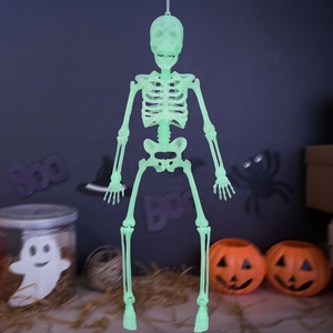 Déguisement réaliste corps entier, farce effrayante, articulations réglables, squelette humain, décoration d'Halloween - Product Image 5