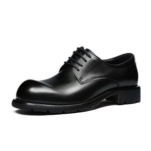 Proveedores de Diseñadores de Lujo de Primera Calidad, Zapatos Oxford de Cuero Vacuno Genuino para Hombre, para Bodas, Negocios, Vestir, Casuales - Product Image 3
