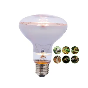Vivarium sürüngen Habitat aydınlatma sürüngenler ısı lambası fikstür Uvb Uva lamba Basking ampul ışık Amphibians için