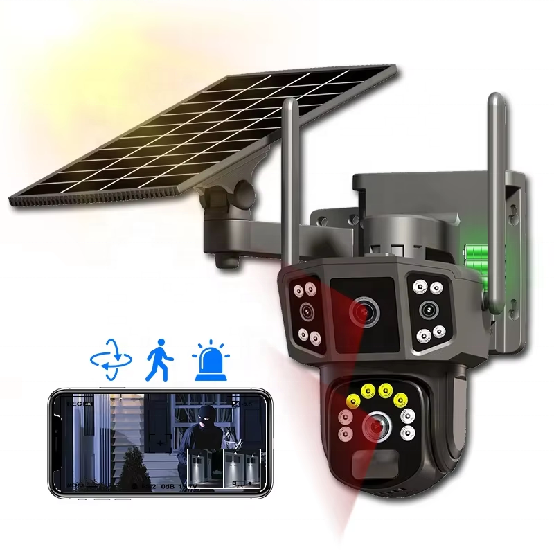 QL18 Factory Direct Ai Human Detection Wifi Camera Solar Powered Indoor Camera Outdoor AI Human Detection Two-Way V380 Pro · image 5