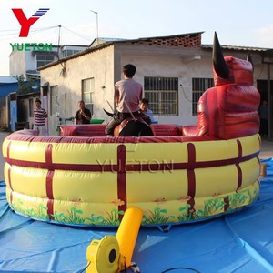 Toro Mecánico Inflable <span class=keywords><strong>de</strong></span> Buena Calidad para Adultos, Juego <span class=keywords><strong>de</strong></span> Rodeo, Máquina <span class=keywords><strong>de</strong></span> Montar <span class=keywords><strong>Toros</strong></span> <span class=keywords><strong>en</strong></span> Venta - Product Image 2