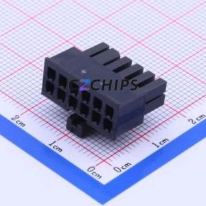1-794617-2 Housing (Wire-to-Board / Wire-to-Wire) P=3mm Connector ( Jack Structure: 2x6P )( Pitch: 3mm )( Row Spacing: 3mm ) - Product Image 2