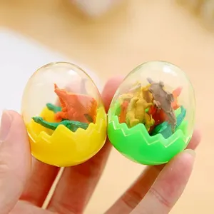 Penghapus telur dinosaurus Korea harga pabrik penghapus karet kartun kreatif mainan permen hadiah anak-anak