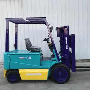 Good Condition Reasonable Price Hot Sale Japanese Original Komatsu 4T FD25 <b>Model</b> Lithium-Ion Battery Solid Tire Forklift Stock - Product Image 3