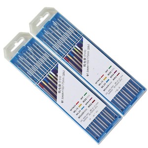 Electrodos <span class=keywords><strong>de</strong></span> Tungsteno para Soldadura TIG UPPERWELD WT20, <span class=keywords><strong>2</strong></span>% Torio (Rojo, WT20), Paquete <span class=keywords><strong>de</strong></span> 10, 175, <span class=keywords><strong>2</strong></span>.4 mm, 3/32 Pulgadas, Varillas <span class=keywords><strong>de</strong></span> Soldadura - Product Image 4