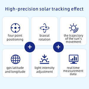 Système de suivi <span class=keywords><strong>solaire</strong></span> automatique, système d'orientation photovoltaïque, tracker <span class=keywords><strong>solaire</strong></span> à double axe avec suivi GPS pour l'azimut et l'altitude du soleil - Product Image 6