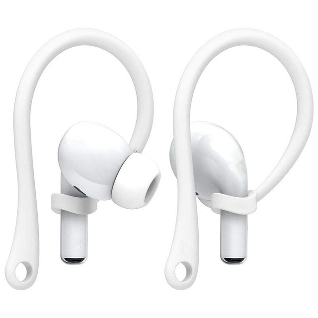 For Airpod Earrings Holder Anti Lost Wholesale Anti-Lost Silicone Earhook Earphone Hook for AirPods 1 2 3 Pro