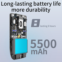 Pour ANBERNIC RG406V, dernier lecteur de jeux rétro portable avec écran tactile IPS HD de 4 pouces, système Android 12, 64 bits, BT, Wi-Fi