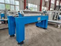 Centrifuge Tricanter Kecepatan Tinggi 3 Fase untuk Pemisah Pengolahan Minyak Kelapa Sawit, Centrifuge Decanter Horizontal