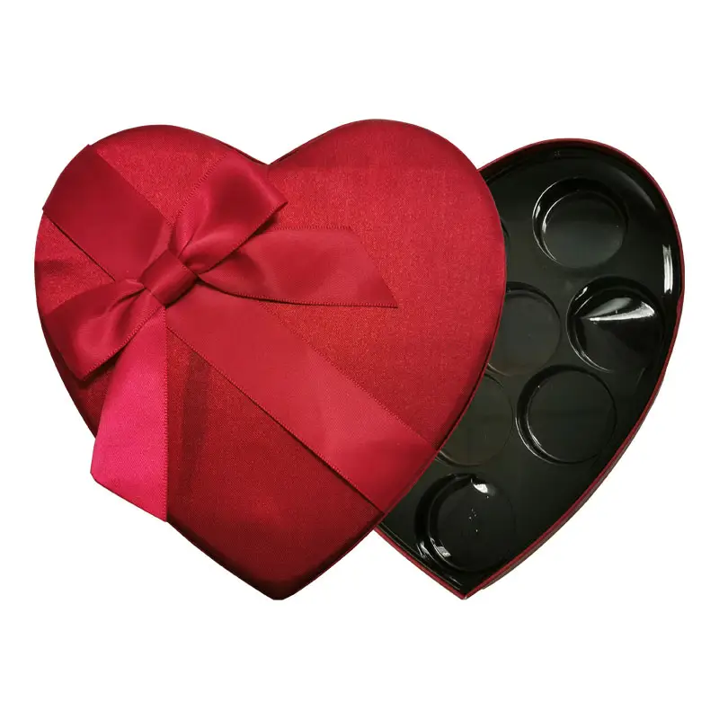 Stock available Valentine's Day luxury pink heart shaped gift boxes wholesale