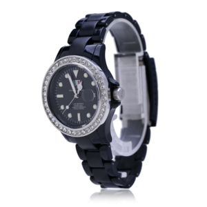 Reloj Cronografo de Lujo para Mujer con Movimiento de Cuarzo Eclipse | Caja Redonda Estilo Vintage y Cristal Zafiro - Product Image 1
