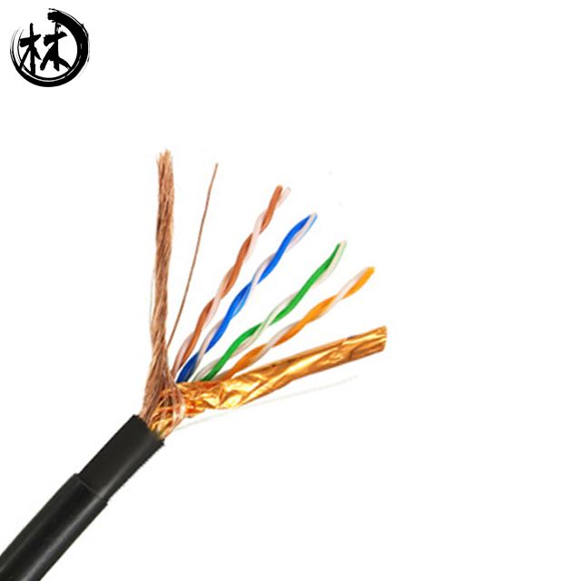 Сетевой Lan кабель Cate6 SFTP открытый Ethernet кабель фабричное производство
