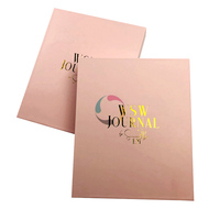 Journal personnalisé budget carnets planificateur mignon Journal de luxe personnalisé imprimé feuilles mobiles Sublimation carnet vierge