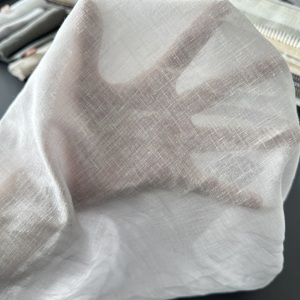 Điều khiển từ xa điện gợn gấp Sheer Xếp Nếp cơ giới rèm cửa sổ Rèm dệt 100% polyester hiện đại pháp cửa sổ - Product Image 3