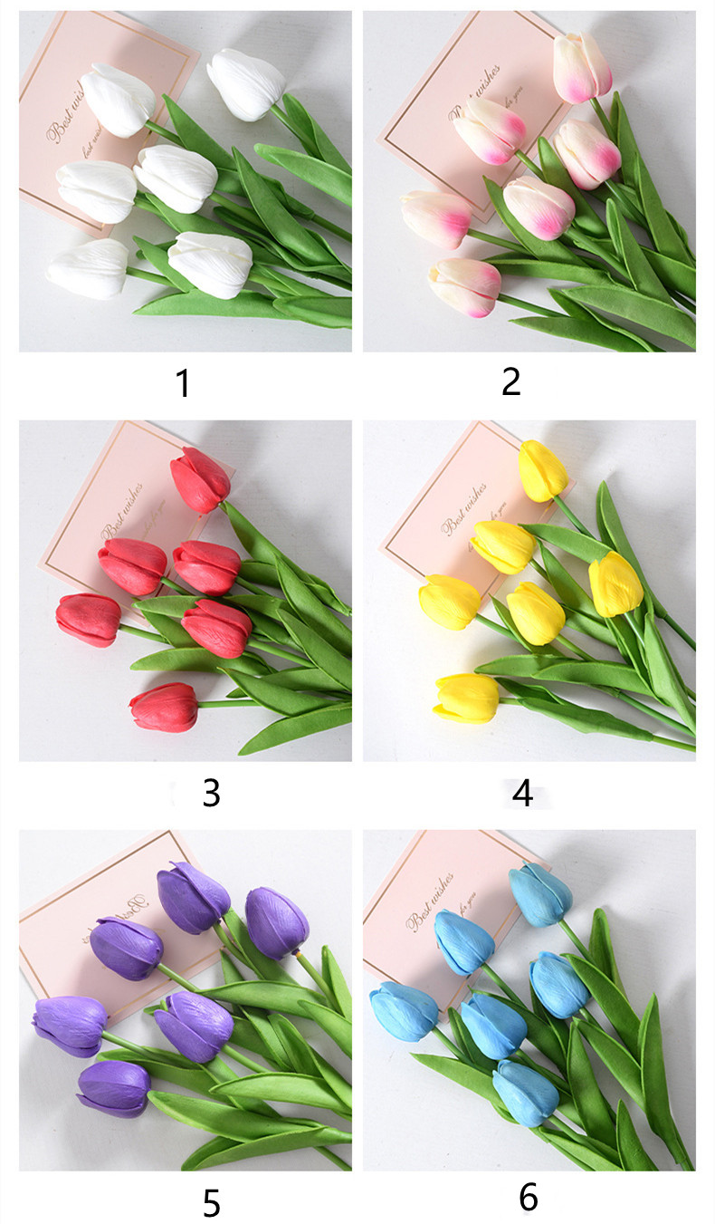 Miniblings 7er Set Blumen-Figuren - Niedliche Mini-Blüten Für Deko & Spiel