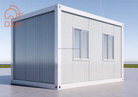 Mini-maison conteneur préfabriquée personnalisée, démontable, écologique et moderne, disponible en 20ft, 10ft, 15ft, pour un logement mobile et portable.