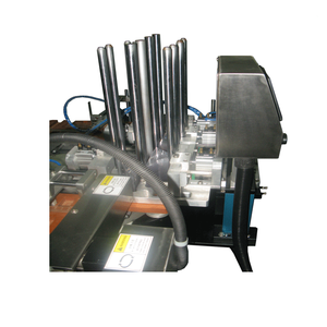 Imprimante sérigraphique automatique bibo KC 4 stations, moteur programmable, machine haute stabilité pour l'impression d'étiquettes, règles et rapporteurs - Product Image 2