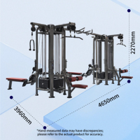 Equipo de gimnasio comercial de alta calidad máquina de ejercicios Multi-Jungle 8P