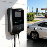 Estación de Carga para Vehículos Eléctricos Jinghu para Exteriores, 7-22kW, Tipo 2, Enchufe de Pared, Plataforma OCPP Lista para Usar, Resistente a la Intemperie IP54, TA-AC-P-P