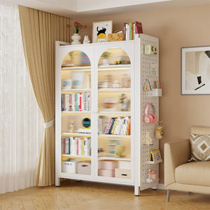Mueble de Almacenamiento Moderno, Mueble de Almacenamiento a Prueba de Polvo, Mueble de Almacenamiento Alto y Cerrado para la Organización del Hogar - Product Image 4