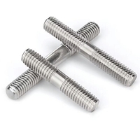Vis à double tête M10 M12 M14 M16 M20 M24 M27 M30 M33 M36 M39 M42, boulon à double tête en acier inoxydable 304/316, boulon à double tête