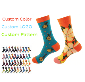 Chaussettes de skateboard unisexes en coton, colorées et amusantes, personnalisées en gros, avec motifs imprimés <span class=keywords><strong>pour</strong></span> les 4 saisons - Product Image 1