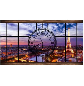 <span class=keywords><strong>Paris</strong></span> Tour <span class=keywords><strong>Nuit</strong></span> Scène Murale Espace Extension Papier Peint 3d Paysage Restaurant Hôtel Mural - Product Image 5